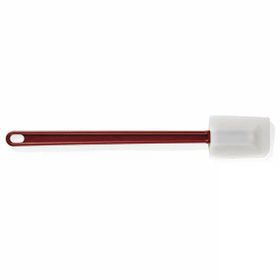 Biradlı Kırmızı 38 cm Silikon Yanmaz Spatula