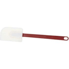 Biradlı Kırmızı 41 cm Silikon Yanmaz Spatula