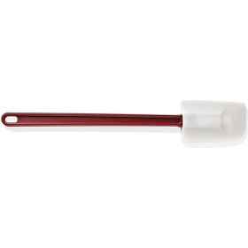 Biradlı Kırmızı 41 cm Silikon Yanmaz Spatula
