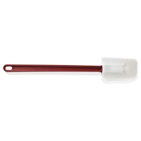 Biradlı Kırmızı 41 cm Silikon Yanmaz Spatula