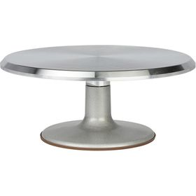 Biradlı Metal 30 cm Dönerli Pasta Sıvama Standı