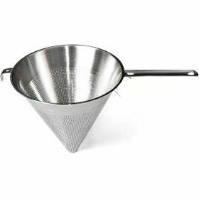 Biradlı Paslanmaz 20 cm Çin Külahı