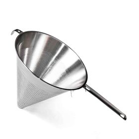 Biradlı Paslanmaz 20 cm Çin Külahı