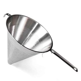 Biradlı Paslanmaz 23 cm Çin Külahı