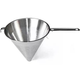 Biradlı Paslanmaz 26 cm Çin Külahı