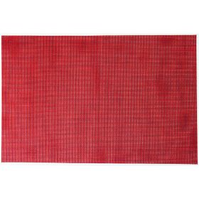 Biradlı Pvc Kırmızı 30x45 cm Amerikan Servis