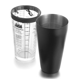 Biradlı Siyah Boston Shaker