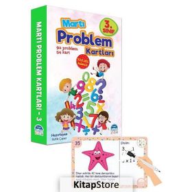 Biraz Şiir Biraz Problem Kartları 3.Sınıf - Martı Yayınları