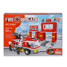 Bircan Bricks 21602 301 Parça İtfaiye Lego Seti