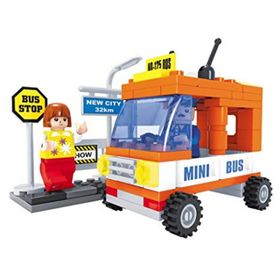 Bircan Bricks 25302 93 Parça Lego Seti City Minibus