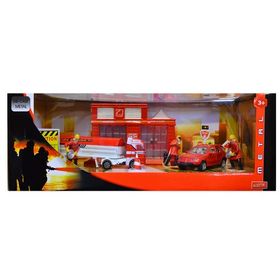 Bircan Oyuncak Xz1135C 36C 37C Kutulu İtfaiye Set