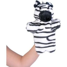 Bircan Oyuncak Zebra Peluş El Kuklası