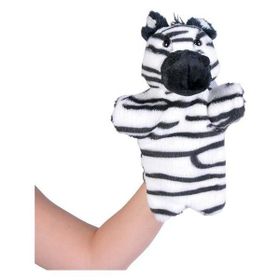 Bircan Oyuncak Zebra Peluş El Kuklası