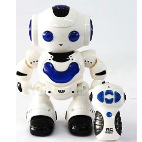 Bircan Uzaktan Kumandalı Mavi Işıklı Müzikli Robot