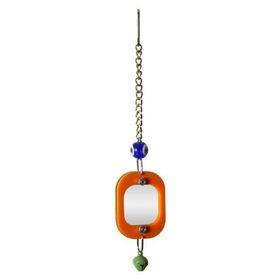 Birdlife BRD1075 Akrilik Çerçeveli Aynalı Küçük Kuş Oyuncağı