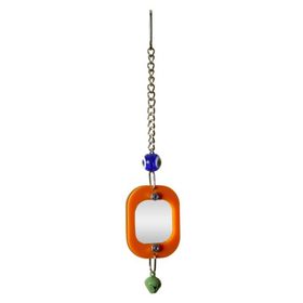 Birdlife BRD1075 Akrilik Çerçeveli Aynalı Küçük Kuş Oyuncağı
