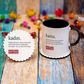 Biresimden 8 Mart Dünya Kadınlar Günü Hediyesi Isimli Kupa