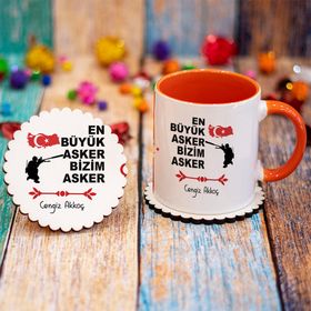Biresimden Askere Hediye Kupa