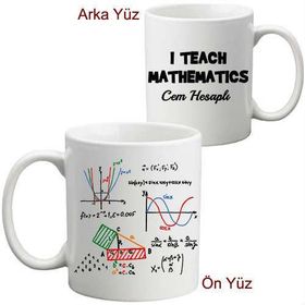 Biresimden Matematik Öğretmenine Öğretmenler Günü Hediyesi Kupa
