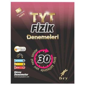 Birey Eğitim Yayınları Tyt Fizik 30'lu Deneme