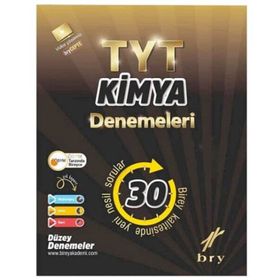 Birey Eğitim Yayınları TYT Kimya 30'lu Deneme