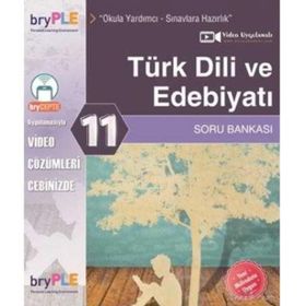 Birey PLE 11. Sınıf Türk Dili ve Edebiyatı Soru Bankası Yeni Müfredata Uygun / Okula Yardımcı - Sınavlara Hazırlık