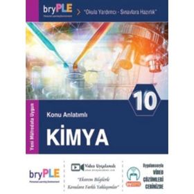 Birey PLE Yayınları 10.Sınıf Kimya Konu Anlatımlı