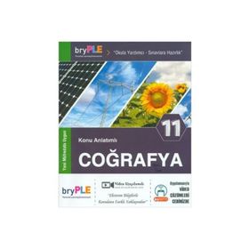 Birey PLE Yayınları 11.Sınıf Coğrafya Konu Anlatımlı