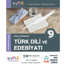 Birey PLE Yayınları 9.Sınıf Türk Dili Ve Edebiyatı Konu Anlatımlı
