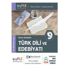 Birey PLE Yayınları 9.Sınıf Türk Dili Ve Edebiyatı Konu Anlatımlı
