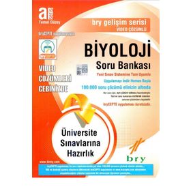 Birey Yayınları - A Serisi Temel Düzey Biyoloji Video Çözümlü Soru Bankası