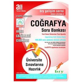 Birey Yayınları A Serisi Temel Düzey Coğrafya Gelişim Serisi Video Çözümlü Soru Bankası