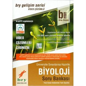 Birey Yayınları B Serisi Biyoloji Soru Bankası Orta Düzey