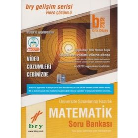 Birey Yayınları B Serisi Orta Düzey Matematik Soru Bankası