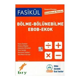 Birey Yayınları Bölme Bölünebilme Ebob Ekok Sınavın Provası Çıkabilecek Sorular Fasikül
