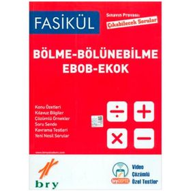 Birey Yayınları Bölme Bölünebilme Ebob Ekok Sınavın Provası Çıkabilecek Sorular Fasikül
