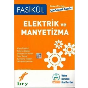 Birey Yayınları Elektrik ve Manyetizma Sınavın Provası Çıkabilecek Sorular Fasikül
