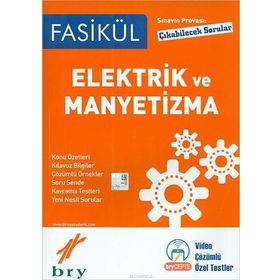 Birey Yayınları Elektrik ve Manyetizma Sınavın Provası Çıkabilecek Sorular Fasikül