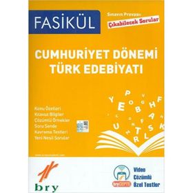 Birey Yayınları Fasikül Cumhuriyet Dönemi Türk Edebiyatı