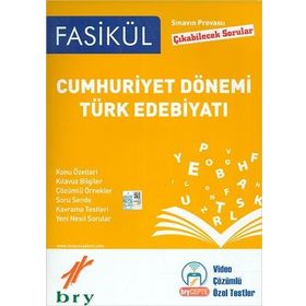 Birey Yayınları Fasikül Cumhuriyet Dönemi Türk Edebiyatı