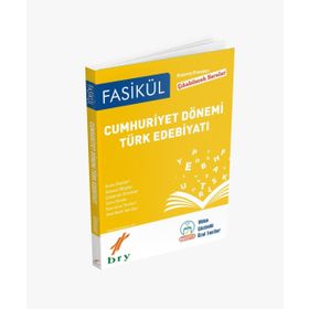 Birey Yayınları Fasikül Cumhuriyet Dönemi Türk Edebiyatı