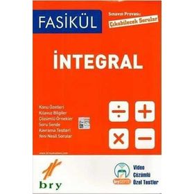 Birey Yayınları - İntegral Fasikül Sınavın Provası Çıkabilecek Sorular