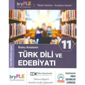 Birey Yayınları PLE 11.Sınıf Türk Dili ve Edebiyat Konu Anlatımlı
