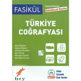 Birey Yayınları Sınavın Provası Çıkabilecek Sorular Fasikül Türkiye Coğrafyası