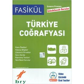Birey Yayınları Sınavın Provası Çıkabilecek Sorular Fasikül Türkiye Coğrafyası