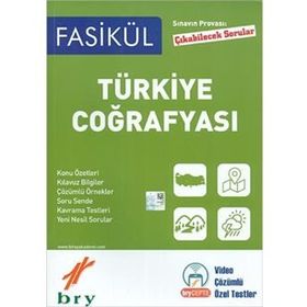 Birey Yayınları Sınavın Provası Çıkabilecek Sorular Fasikül Türkiye Coğrafyası
