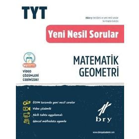 Birey Yayınları TYT Matematik Geometri Yeni Nesil Sorular