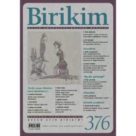 Birikim Aylık Sosyalist Kültür Dergisi Sayı: 376 Ağustos 2020
