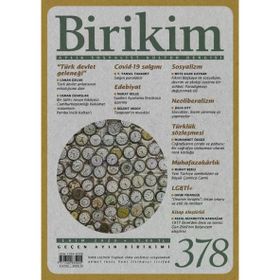 Birikim Aylık Sosyalist Kültür Dergisi Sayı: 378 Ekim 2020
