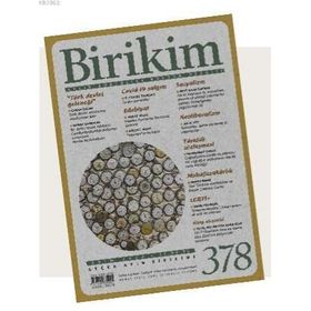Birikim Aylık Sosyalist Kültür Dergisi Sayı: 378 Ekim 2020